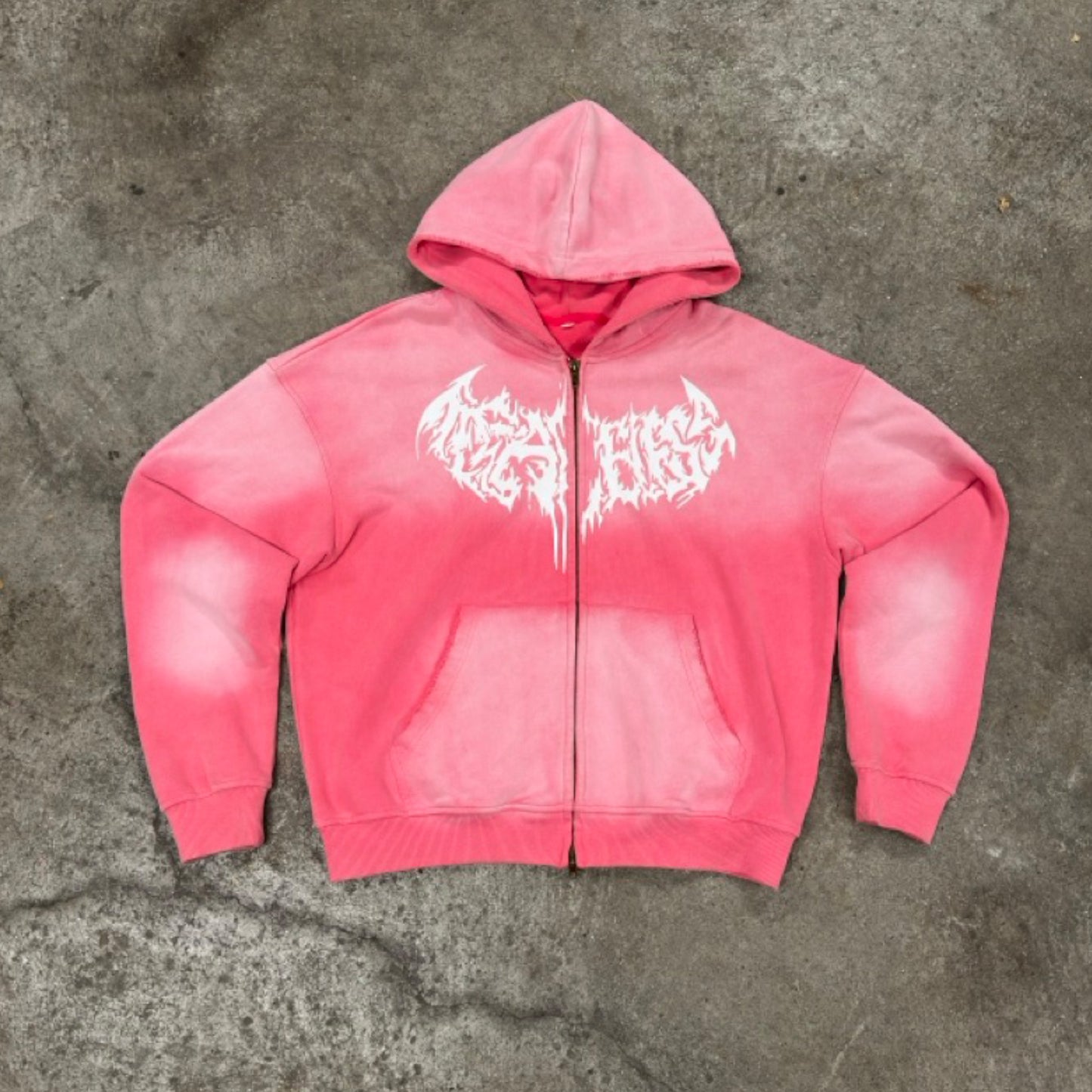 (PRE-ORDER) PINK ZIP HOODIE
