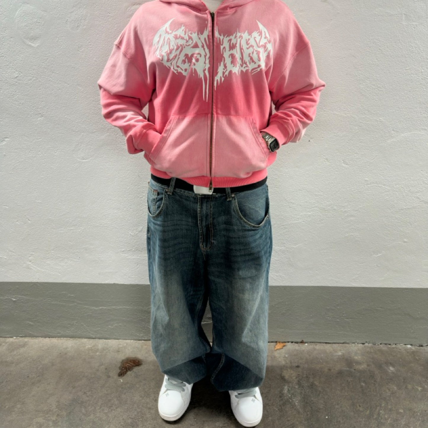 (PRE-ORDER) PINK ZIP HOODIE